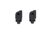 Kuryakyn Splined Rider Male Mount Peg Adaptors For Harley-Davidson Softail 2018-2023 & 2020-2022 LiveWire Motorcycles In Gloss Black