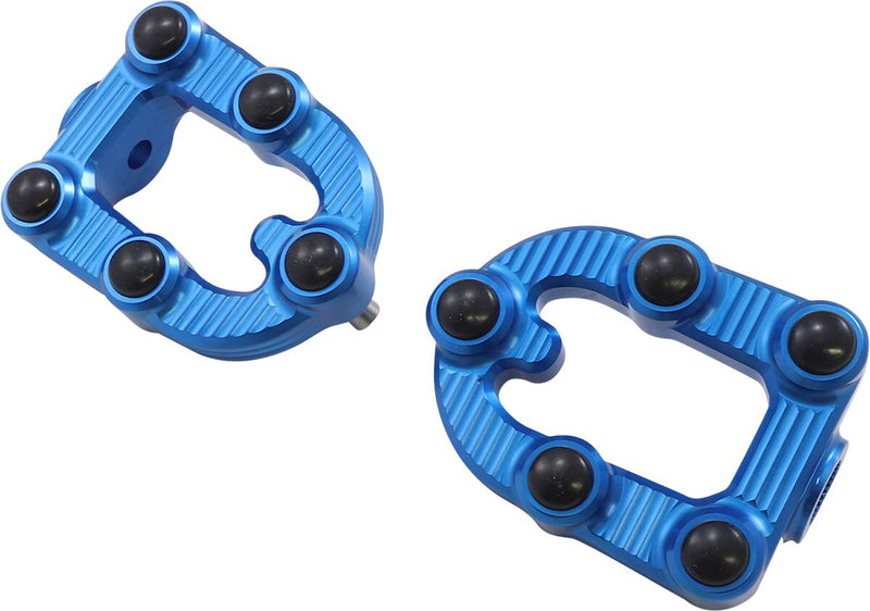 Arlen Ness Blue MX Footpegs