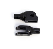 Kuryakyn Tapered Driver Peg Adaptors For Harley-Davidson 2018-2022 Softail & LiveWire Motorcycles In Gloss Black