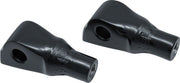 Kuryakyn Tapered Passenger Peg Adaptors For Harley-Davidson 2018-2023 Softail & LiveWire Motorcycles In Gloss Black