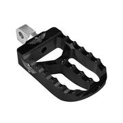 Heinz Bikes MX Driver Footpegs In Black For Harley-Davidson 2018-2025 Softail & 2021-2025 Sportster RH Models