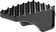 LA Choppers County Line Foot Pegs Black Rear Billet Aluminium Pair #LA-P100-02B