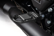 Drag Specialties ADJUSTABLE FOOTPEGS Foot Pegs Black Left Right Folding Aluminium Pair