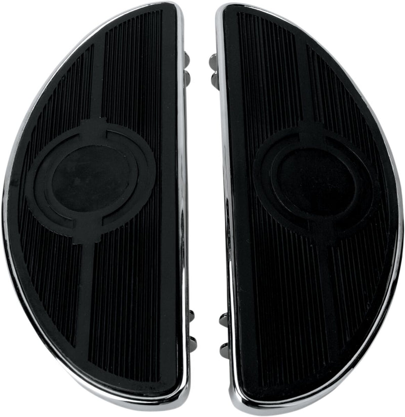 Drag Specialties Vintage Half-moon Style Floorboards #17-0418N