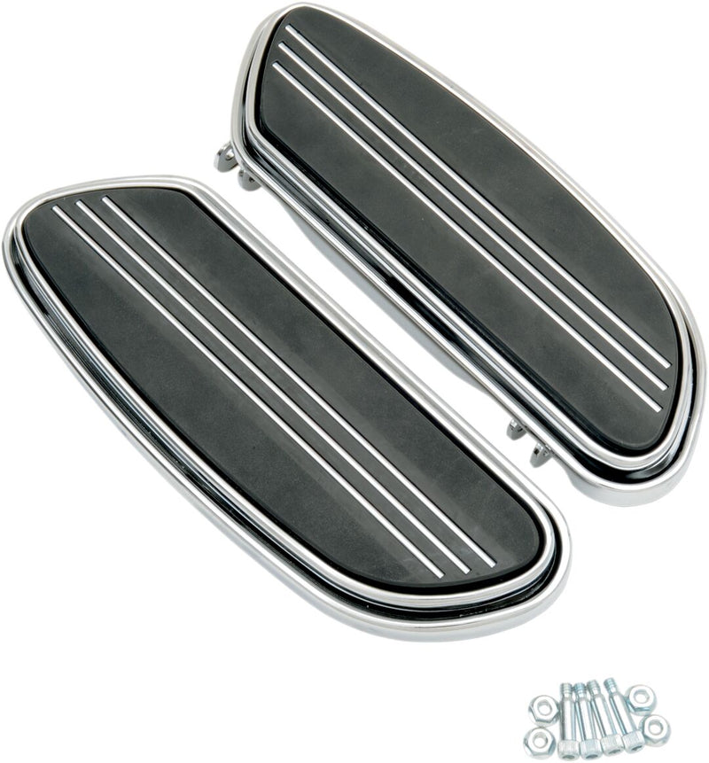 Drag Specialties Sweeper Floorboards Fits Harley-Davidson Softail, Touring, Trike Models 1983-2024