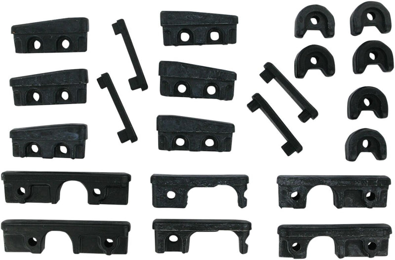 Kuryakyn Replacement Rubber Pad Kit For Two TransformerÃ¢â€ž¢ Boards In Black #KUR7010