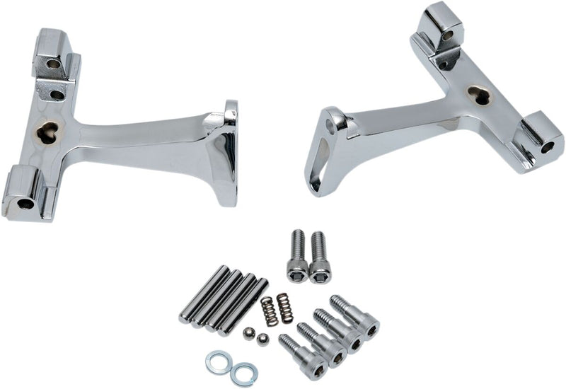 Drag Specialties Passenger Floorboard Mounts for Dressers