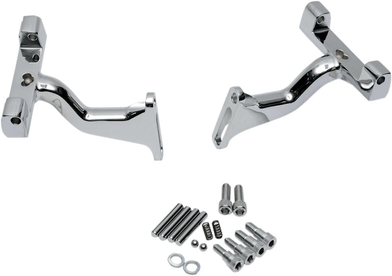 Drag Specialties Passenger Floorboard Mounts for Dressers