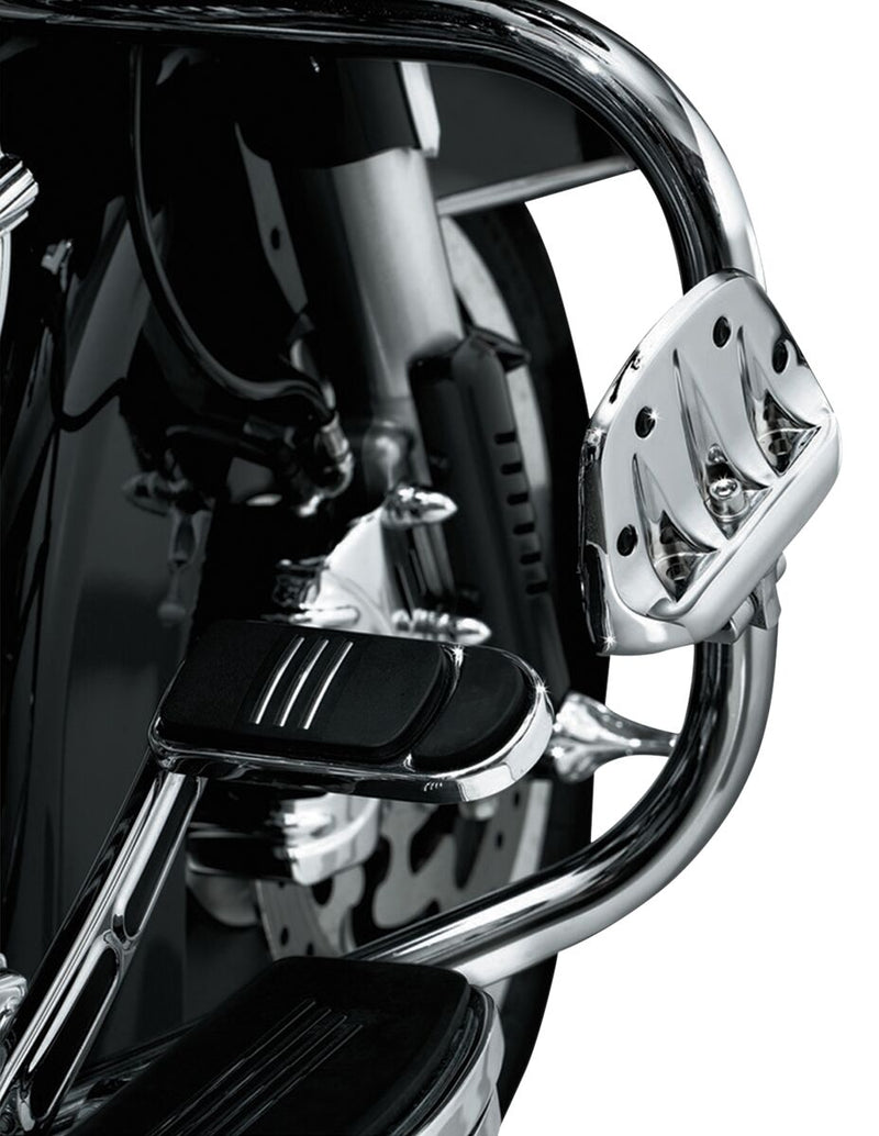 Kuryakyn Premium Mini Boards With Male Mount Adaptors In Chrome #KUR4392