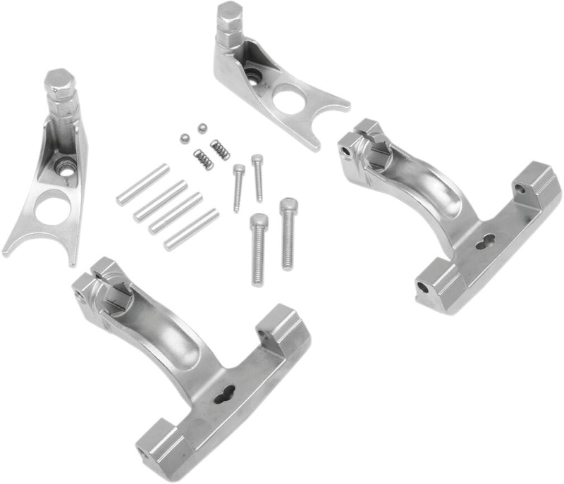 Drag Specialties Passenger Floorboard Mount Kit Fits Harley-Davidson Softail Models 2001-2014