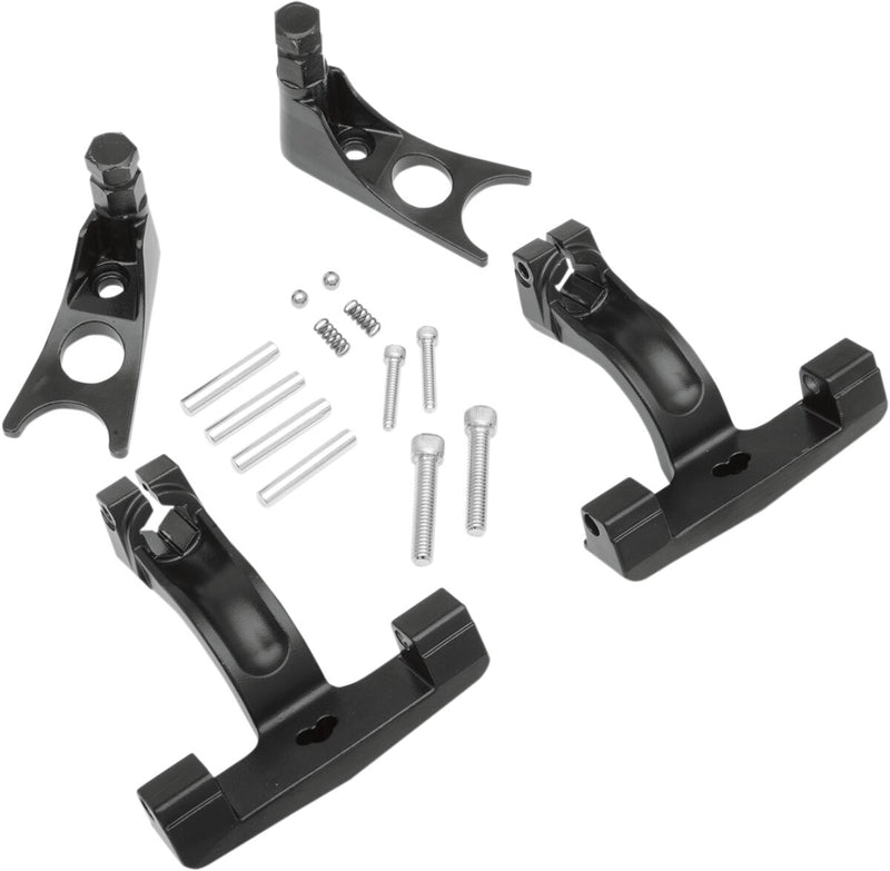 Drag Specialties Passenger Floorboard Mount Kit Fits Harley-Davidson Softail Models 2001-2014