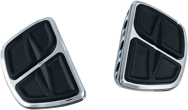 Kuryakyn Kinetic Mini Boards Without Adaptors In Chrome #KUR7611