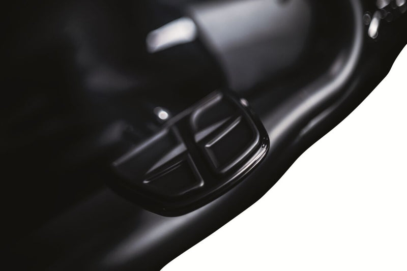 Kuryakyn Kinetic Mini Boards Without Adaptors In Gloss Black #KUR7613