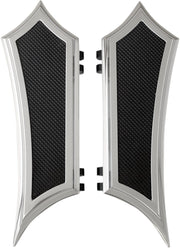 Accutronix  Floor Boards Instigator Front Chrome - Part #118705