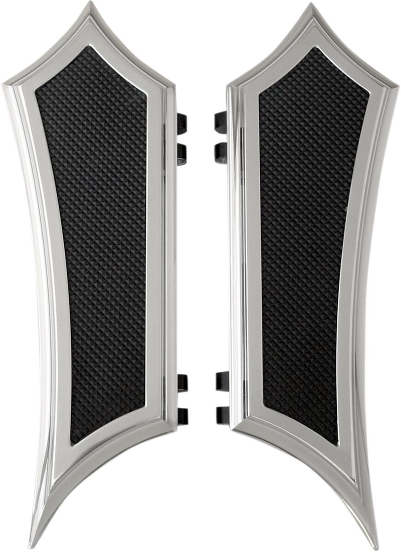 Accutronix  Floor Boards Instigator Front Chrome - Part #118705