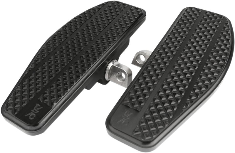 Thrashin' Supply Co. Mini Floorboards - Pair, 76 mm (3"), 6061 T-6 Billet Aluminum /  Stainless Steel for Harley-Davi for Harley-Davidson Touring, Softail, Sportster & Dyna 1957-20