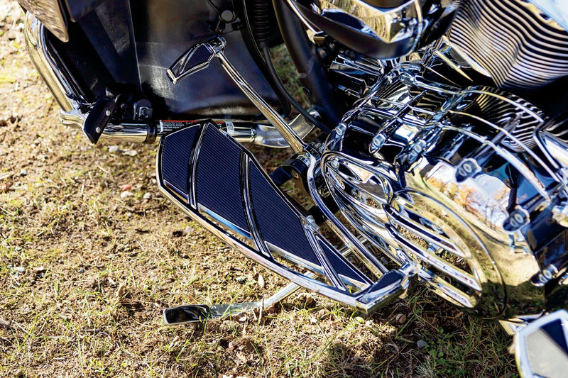 Kuryakyn Phantom Driver Floorboards In Chrome For Indian Motorcycles