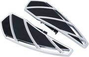 Kuryakyn Phantom Driver Floorboards In Chrome For Harley-Davidson 2018-2025 Softail Motorcycles