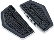 Kuryakyn Hex Folding Floorboards in Chrome