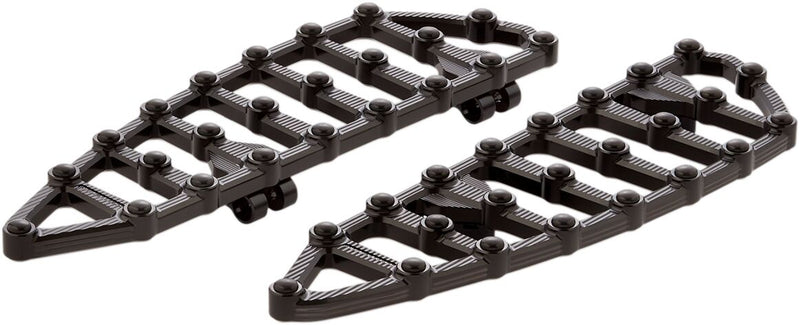 Arlen Ness Black MX Driver Floorboards for Various Various Harley-Davidson Motorcycles (See Fitment List)
