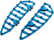 Arlen Ness Blue MX Driver Floorboards for Various Various Harley-Davidson Motorcycles (See Fitment List) #06-892