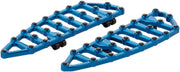 Arlen Ness Blue MX Driver Floorboards for Various Various Harley-Davidson Motorcycles (See Fitment List)