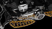 Arlen Ness Gold MX Driver Floorboards for Various Various Harley-Davidson Motorcycles (See Fitment List) #06-894