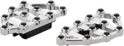 Arlen Ness Chrome MX Passenger Floorboards for Various Various Harley-Davidson Motorcycles (See Fitment List)