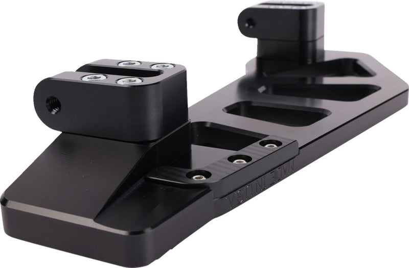 Thrashin' Supply Co. Floorboard Extensions - 30,48 mm (1-1/5"), 6061 Billet Aluminum, Kit - Black for Harley-Davidson Touring, Softail, Sportster & Dyna 1984-2025