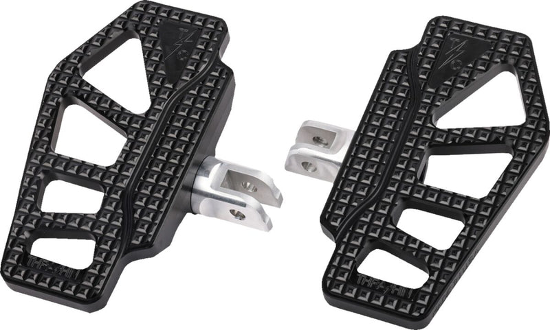Thrashin' Supply Co. Apex Mini Floorboards - 16,5 cm (6-1/2"), 6061 Billet Aluminum, 89 mm (3-1/2") for Harley-Davidson for Harley-Davidson Softail, Sportster, Dyna & FXR 1957-2026