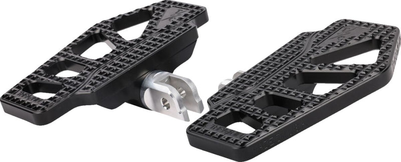 Thrashin Supply Co. Apex Mini Rider Floorboards In Black For 2018-2025 Softail & 2021-2025 Sportster RH Models