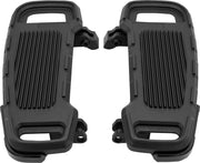 Drag Specialties Adjustable Floorboards Designed by Gilles for 2017-2025 Harley-Davidson Black 6061 T-6 Aluminium Pair