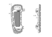 Drag Specialties Adjustable Floorboards Designed by Gilles for 2017-2025 Harley-Davidson Black 6061 T-6 Aluminium Pair