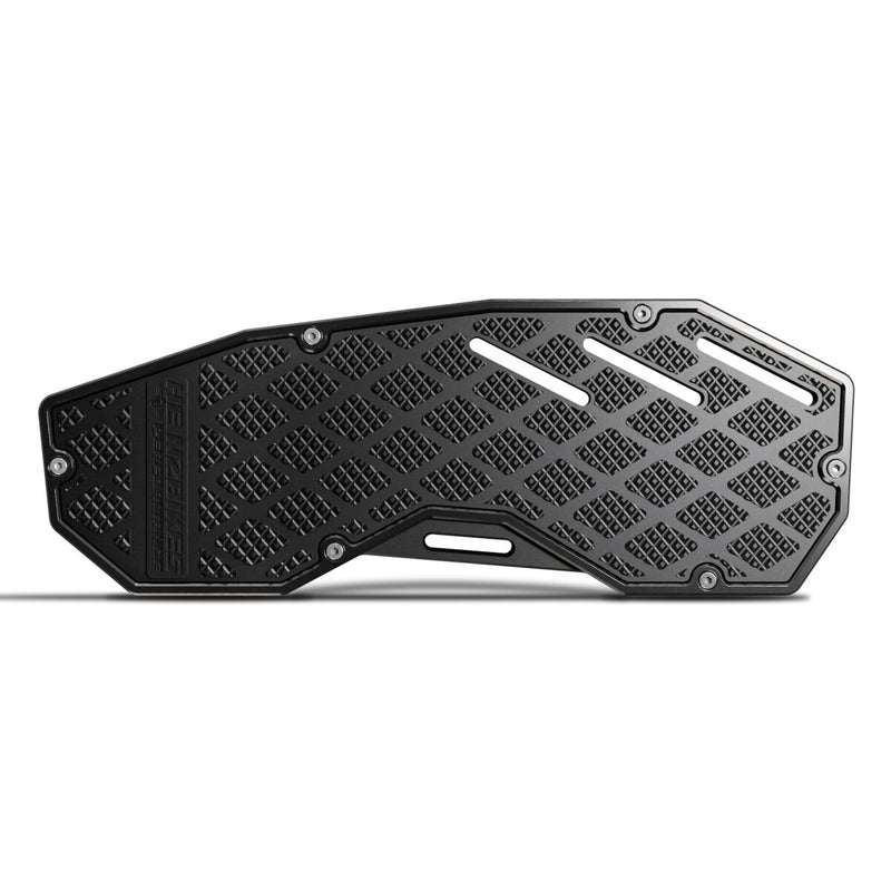 Heinz Bikes Performance Floorboards for 1980-2025 Harley-Davidson Black Bolt-On 6061 Billet Aluminium Pair