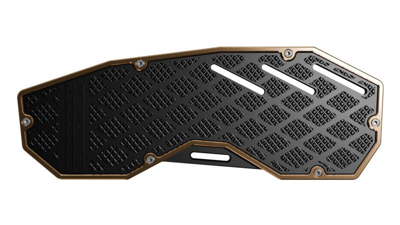 Heinz Bikes Performance Floorboards for 1980-2025 Harley-Davidson Bronze Black Bolt-On 6061 Billet Aluminium Pair #HB-PFB-BRO