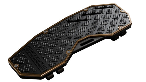 Heinz Bikes Performance Floorboards for 1980-2025 Harley-Davidson Bronze Black Bolt-On 6061 Billet Aluminium Pair