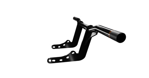 Heinz Bikes Motorcycle Crash Bar for 2018-2025 Harley-Davidson Gloss Black Bolt-On Frame Mount Aluminium Each