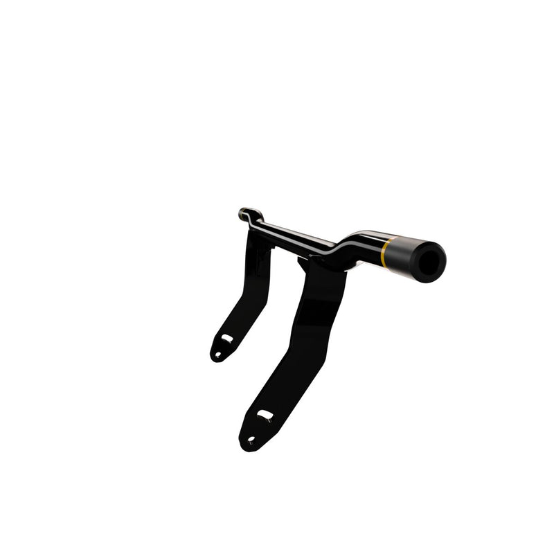 Heinz Bikes Motorcycle Crash Bar for 1982-2017 Harley-Davidson Gloss Black Bolt-On Frame Mount Aluminium #HB-PCB-FX-G