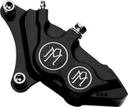 Four-Piston Differential-Bore Caliper Dyna,
Softail,
Classic,
Sportster,
Touring,
V-Rod