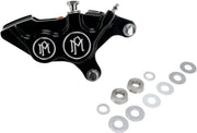 Four-Piston Differential-Bore Caliper Dyna,
Softail,
Classic,
Sportster,
Touring,
V-Rod