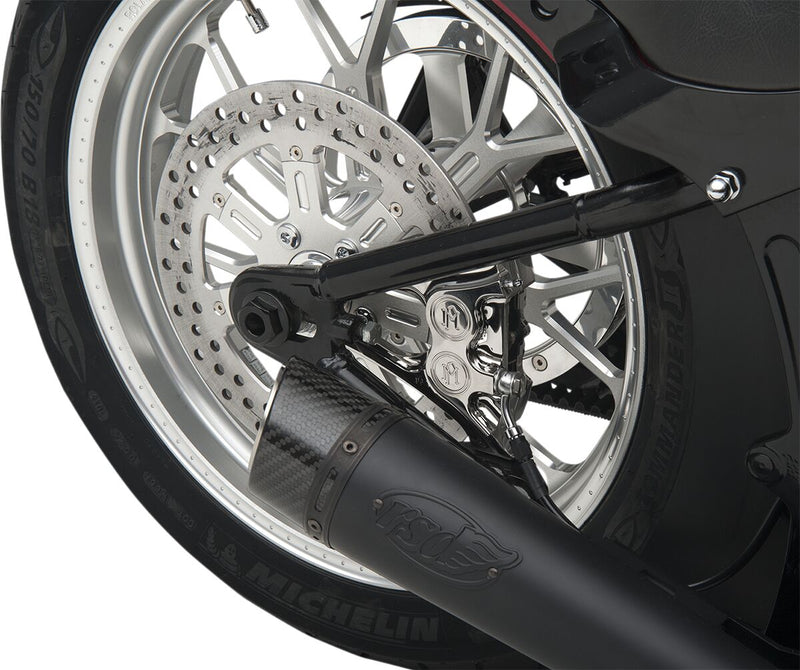 Four-Piston Differential-Bore Caliper Softail