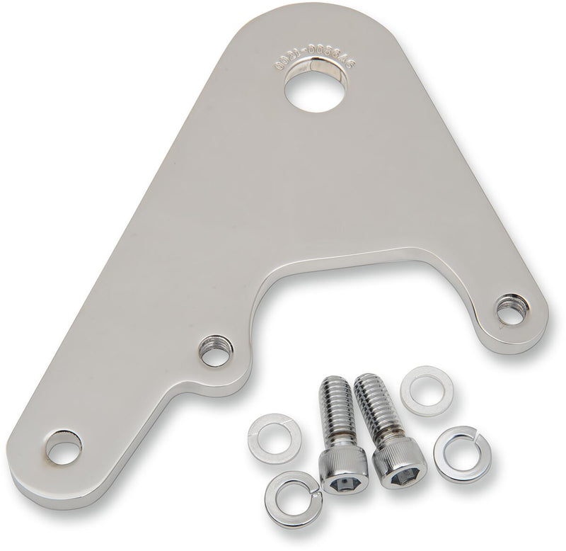 Performance Machine Vintage Caliper Bracket - Each, Aluminum - Chrome for Harley-Davidson FXR 1986-1994