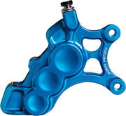 Arlen Ness 11.8 in. Front Right Blue 6-Piston Brake Caliper for Various Various Harley-Davidson Motorcycles (See Fitment List)