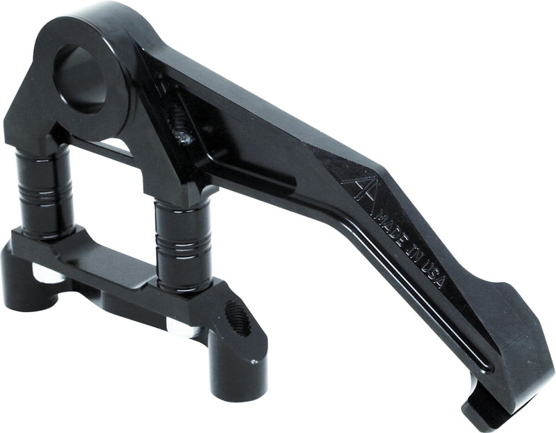 Alloy Art Black Multi Brake Caliper Mount for 2009-2026 Harley-Davidson Touring Motorcycles