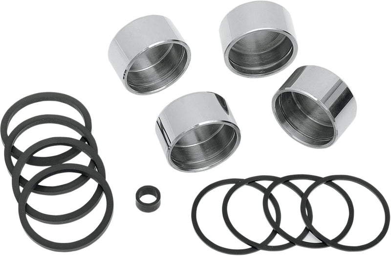 Drag Specialties Caliper Rebuild Kit Fits Harley-Davidson Dyna, Softail Models 2008-2015