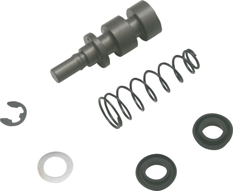 Drag Specialties Rear Brake Master Cylinder Rebuild Kit - Standard - Black / Silver for Harley-Davidson Touring & Trike 2008-2023
