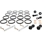 All Balls BRAKE CALIPER PARTS for 2023-2024 YAMAHA XTZ 700 Rebuild Kit Black Silver Standard Front Left Front Right Copper Rubber