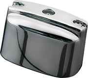 Kuryakyn Rear Master Cylinder Covers In Chrome For Harley-Davidson Touring, Trike & Softail Motorcycles
