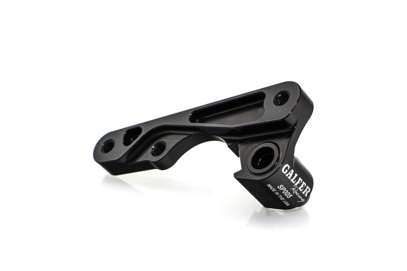 Galfer Brake Caliper Relocation Bracket for 2010-2017 SUZUKI RMX 450 Z Black Oversize Front Billet Aluminium #SP005