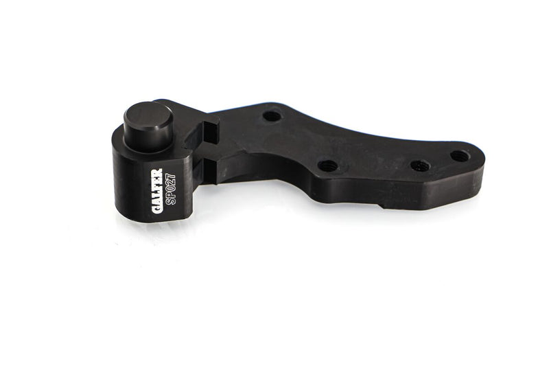 Galfer Brake Caliper Relocation Bracket for 2018-2020 GAS GAS Black Oversize Front Billet Aluminium #SP027